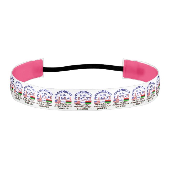 Cinta Para La Cabeza Partes afroamericanas (Anverso)