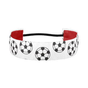 Cinta Para La Cabeza Patrón de bolas de fútbol