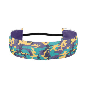 Cinta Para La Cabeza Patrón de Camo de verano medio