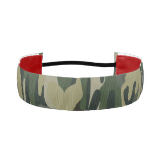 Cinta Para La Cabeza Patrón de camuflaje de bosque táctico militar