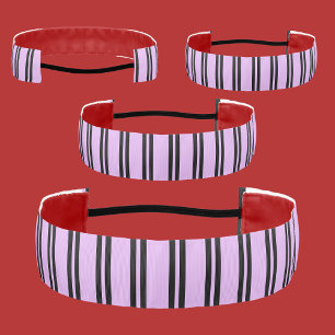 Cinta Para La Cabeza Patrón de franjas abstractas de color