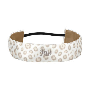 Cinta Para La Cabeza Patrón de lujo de animal suave Estampado de anim
