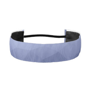 Cinta Para La Cabeza Patrón de malla geométrica con gradiente azul gris