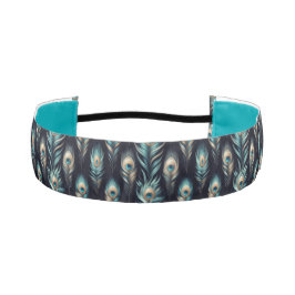 Cinta Para La Cabeza Peacock Plumes