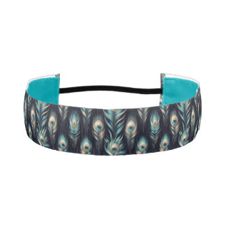 Cinta Para La Cabeza Peacock Plumes