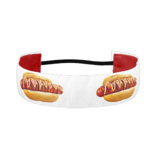 Cinta Para La Cabeza Perro caliente de SlipperyJoe's con vibra de BBQ d