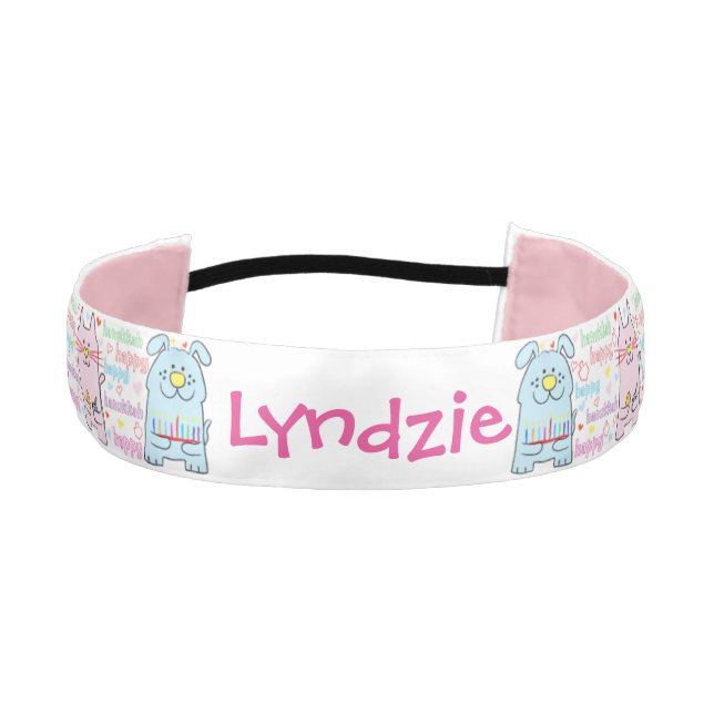 Cinta Para La Cabeza Perro/gato/ratón/pájaro de Hanukkah (Anverso)