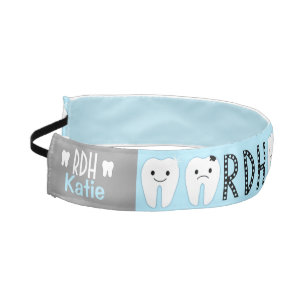 Cinta Para La Cabeza Personalice el diente dental/Azul RDH