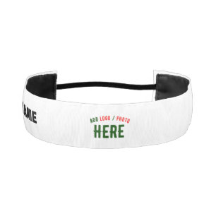 CINTA PARA LA CABEZA PERSONALIZABLE MODERNO ESTILO BLANCO VERIFICADO MA