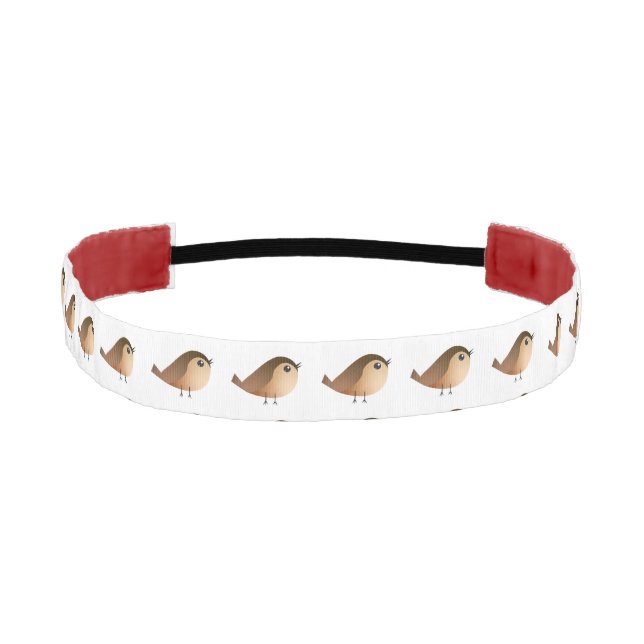 Cinta Para La Cabeza Personalizado de pájaro de Sparrow (Anverso)
