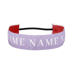 CINTA PARA LA CABEZA PERSONALIZADO TU NOMBRE SIMPLE MODERNO ELEGANTE