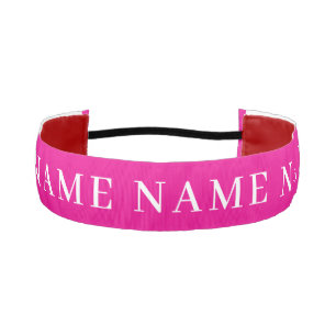 CINTA PARA LA CABEZA PERSONALIZADO TU NOMBRE SIMPLE MODERNO ELEGANTE