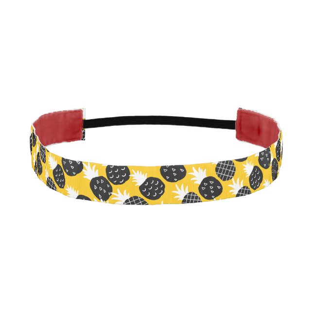 Cinta Para La Cabeza Piña negra (Anverso)