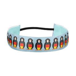 Cinta Para La Cabeza Pinguino alemán -- Deutscher Pinguin