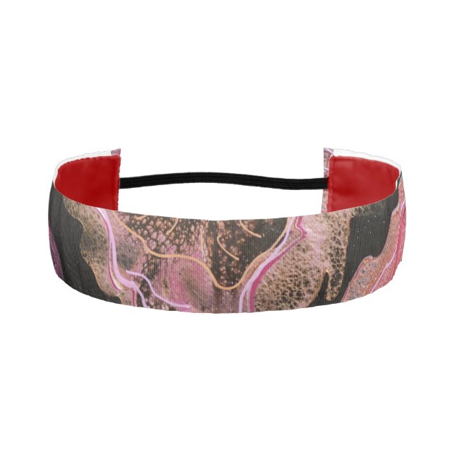 Cinta Para La Cabeza Pink Poppies (Anverso)