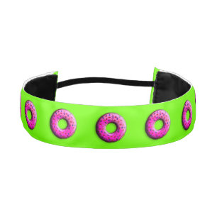 Cinta Para La Cabeza Pinky Donut con rociadores coloridos + tus ideas