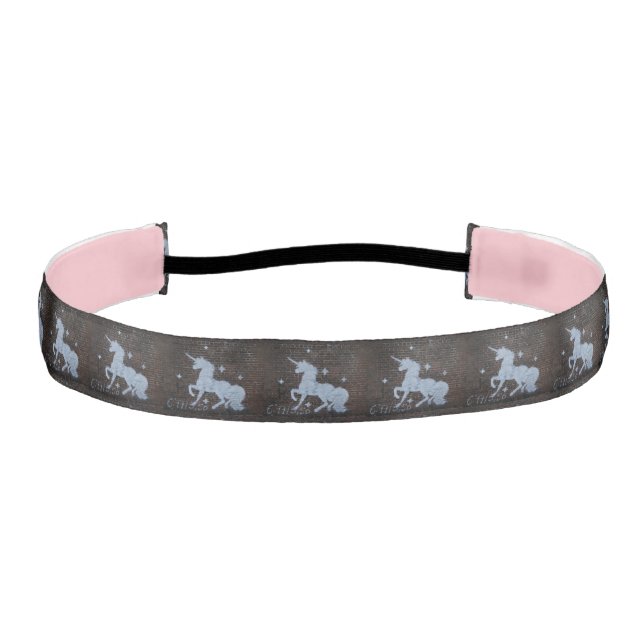 Cinta Para La Cabeza Pintada del unicornio (Anverso)