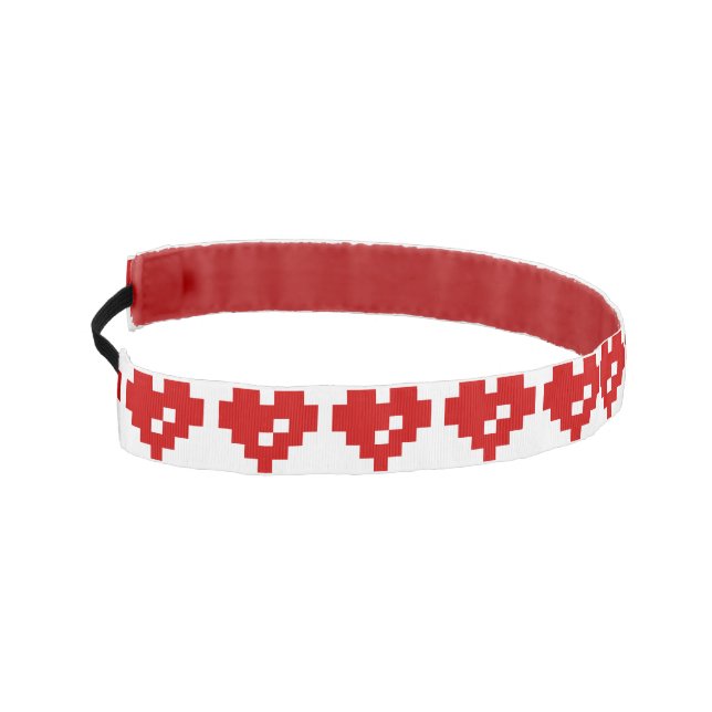 Cinta Para La Cabeza Pixel Heart 8 Bit Love (Izquierda)