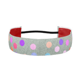 Cinta Para La Cabeza Punto de Poka de Colores