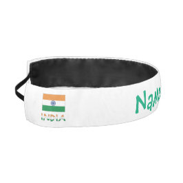 Cinta Para La Cabeza Regalo Personalizado Bandera de la India
