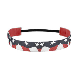 Cinta Para La Cabeza Resumen de la bandera estadounidense