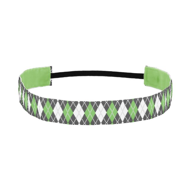 Cinta Para La Cabeza Retro Argyle Headband (Anverso)