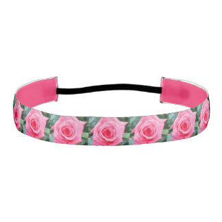 Cinta Para La Cabeza Rosas rosas rosas no delgadas