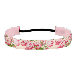 Cinta Para La Cabeza Rosy Abundance sobre la cabeza