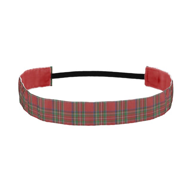 Cinta Para La Cabeza Royal Stewart Tartan Plaid Head Band (Anverso)