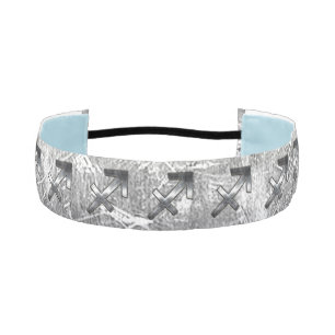 Cinta Para La Cabeza Sagittarius Zodiac Grunge Estilo Acero Molesto