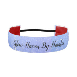 Cinta Para La Cabeza Salón de belleza purpurina Ombre