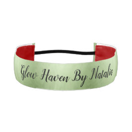 Cinta Para La Cabeza Salón De Belleza Verde De Lujo