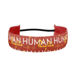 Cinta Para La Cabeza Salvamento de los derechos humanos