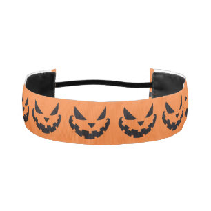 Cinta Para La Cabeza Scary Jack O Lantern Naranja Halloween