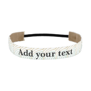 Cinta Para La Cabeza simple mínimo añadir su nombre foto año acuarela