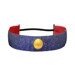 Cinta Para La Cabeza Sol en galaxia azul