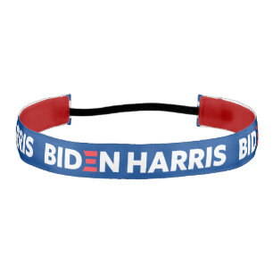 Cinta Para La Cabeza Soporte electoral Biden / Harris Azul blanco