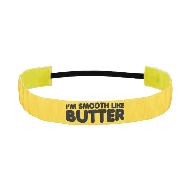 Cinta Para La Cabeza Soy suave como la mantequilla (Anverso)