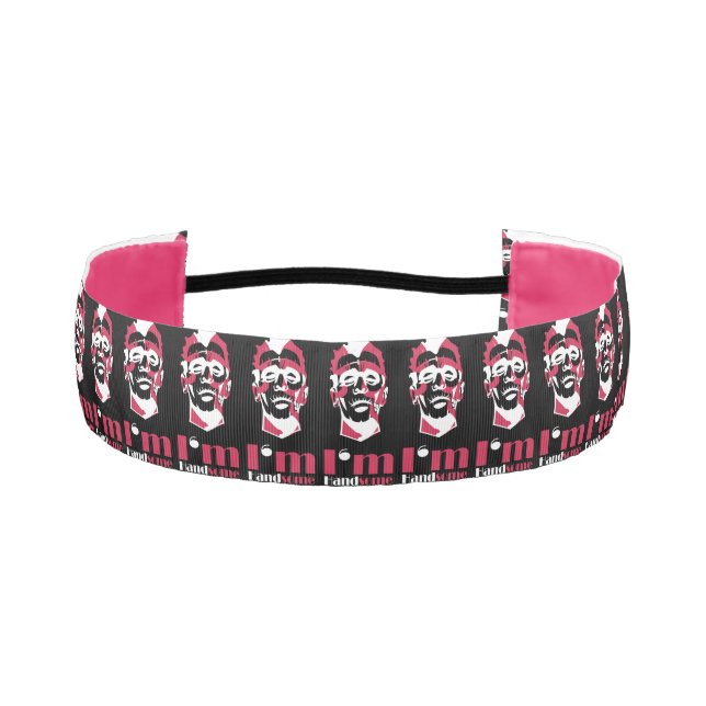 Cinta Para La Cabeza Soy un lindo estuche abstracto de cara Funda-Mate  (Anverso)