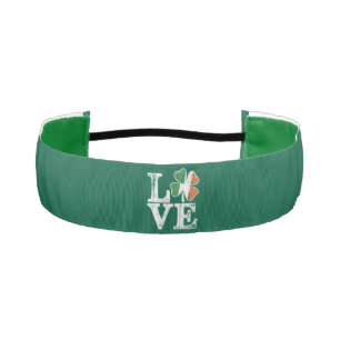 Cinta Para La Cabeza St Patrics Day Love Lucky Irish Shamrock Green