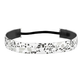 Cinta Para La Cabeza Terrazzo blanco moderno