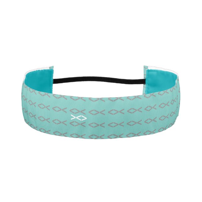 Cinta Para La Cabeza Texto de los peces Jesús (Anverso)