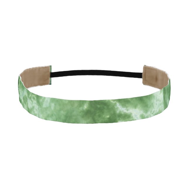Cinta Para La Cabeza Textura de mármol verde (Anverso)