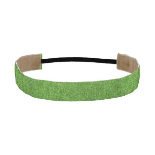 Cinta Para La Cabeza Textura hermosa de la hierba verde del campo de
