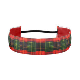 Cinta Para La Cabeza Traditional Holiday Plaid