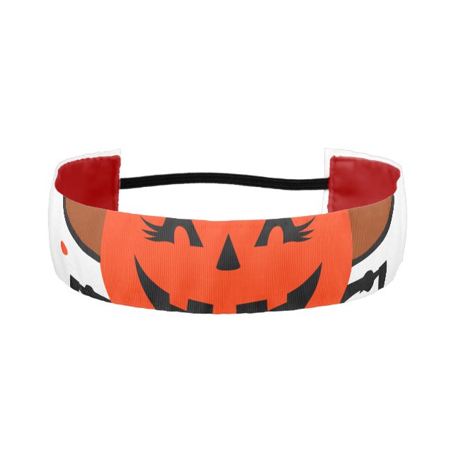 Cinta Para La Cabeza Treck Trat Pumpkin Sonriente (Anverso)