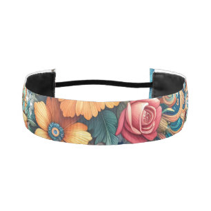 Cinta Para La Cabeza Un bonito Bouquet de flores