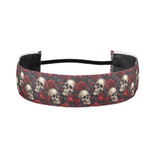 Cinta Para La Cabeza Un diseño de la serie A Skull and Roses 10