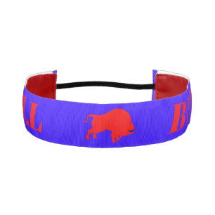 Cinta Para La Cabeza Venda antideslizante azul de Red Bull 1-1/2"