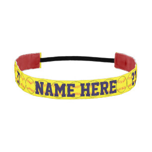 Cinta Para La Cabeza Venda del softball del personalizar